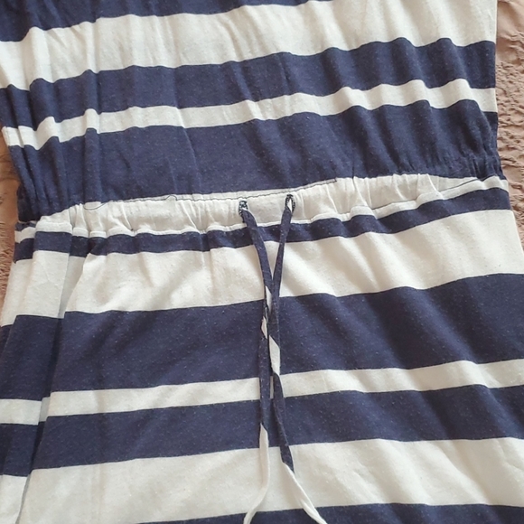 Splendid navy and white striped maxi dress - Picture 5 of 12